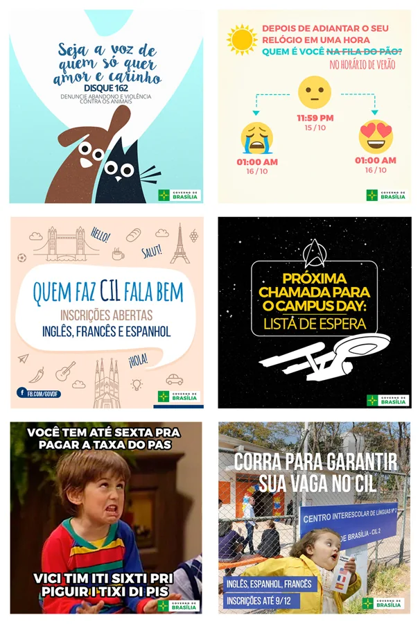 Seja a voz de quem só quer amor e carinho.