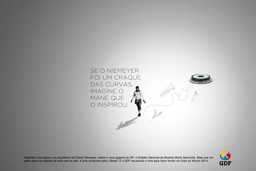 Se o Niemeyer foi um craque das curvas, imagine o mané que o inspirou.